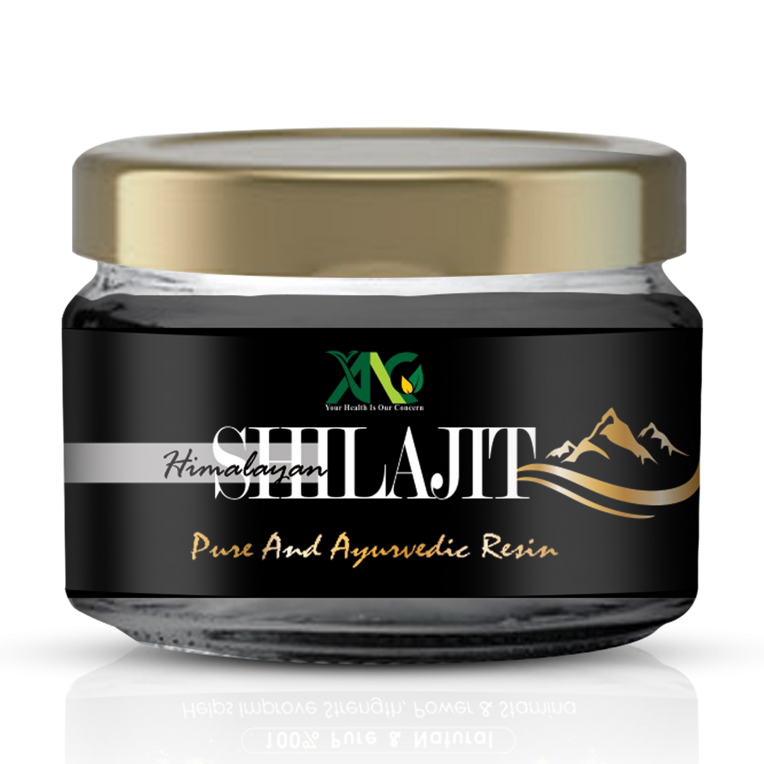 ANC Original & Pure Natural A Grade Himalayan Shilajit Resin -24 Carat Gold, Nagori Ashwagandha Roots, Coffee Arabica, Haldi- Helps in Boost Energy Level, Stamina, Immunity-20 gms