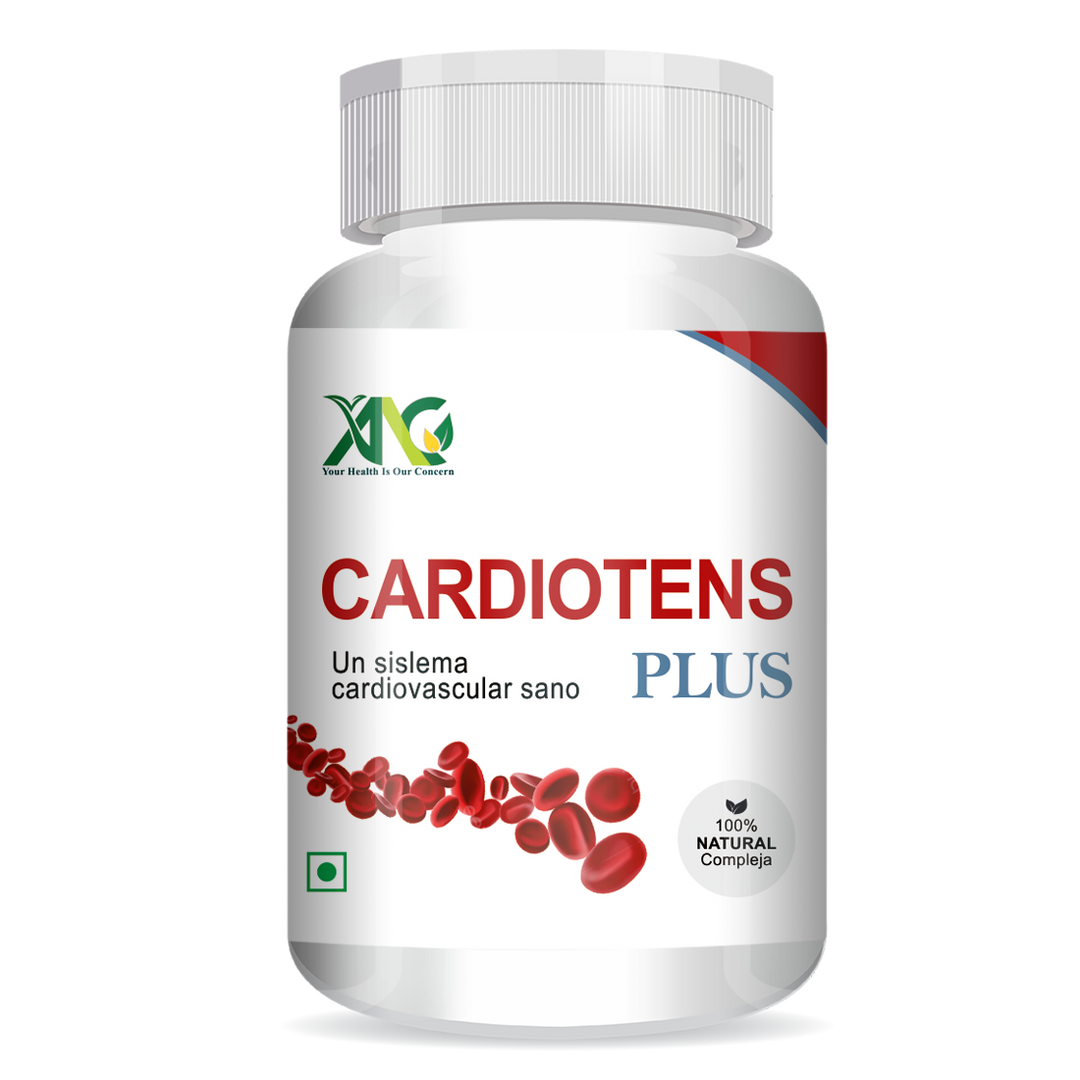 ANC CARDIOTENS PLUS with Arjuna Extract & Moringa Extract Heart Health Supplement (60 Capsules) for Men & Women