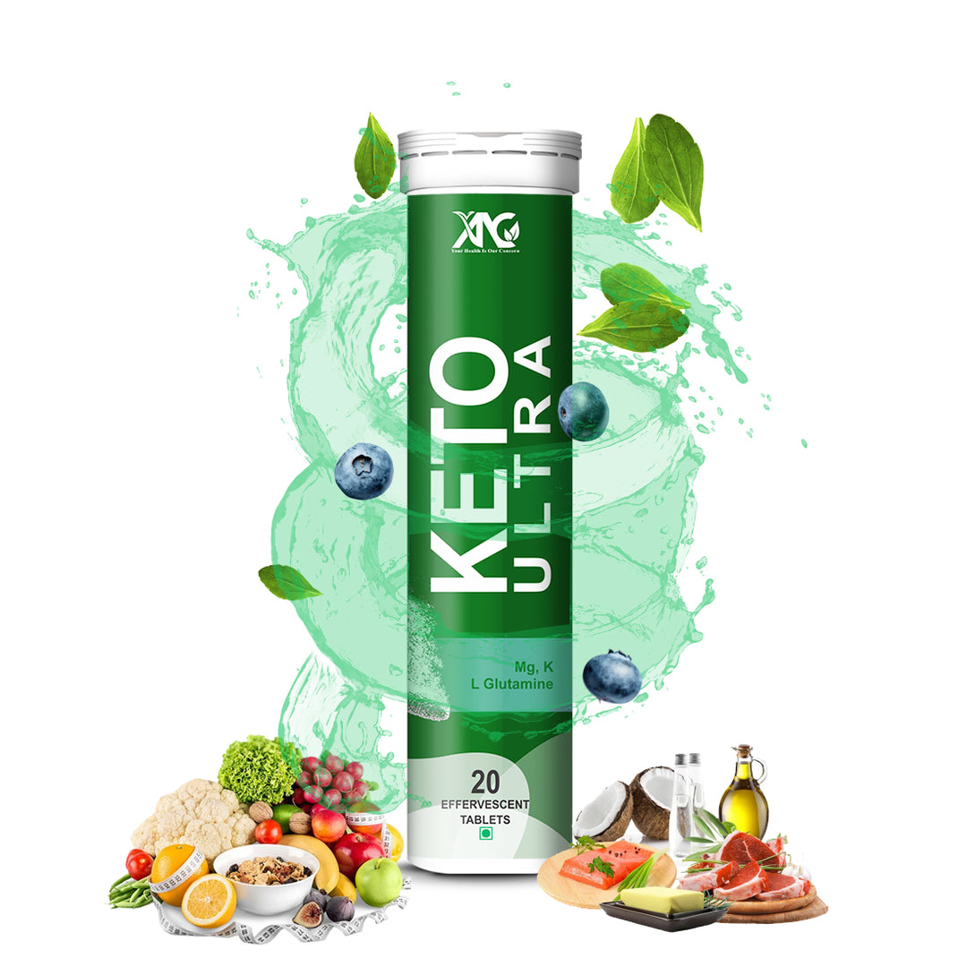 ANC Keto Ultra For Weight Loss & Body Fat Reduction With Effervescent Water Soluble (20 Tablets)
