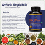 Load image into Gallery viewer, ANC 100% Natural Griffonia Simplicifolia Extract 5-Htp - 60 Veg Capsules
