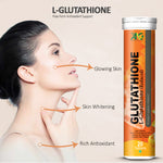Load image into Gallery viewer, ANC L-Glutathione 600mg With Vitamin C for Glowing Skin, Antioxidants, Skin Lightening,Detoxification Pigmentation, and Tan Removal For Men &amp; Women- 20 Effervescent Tablets
