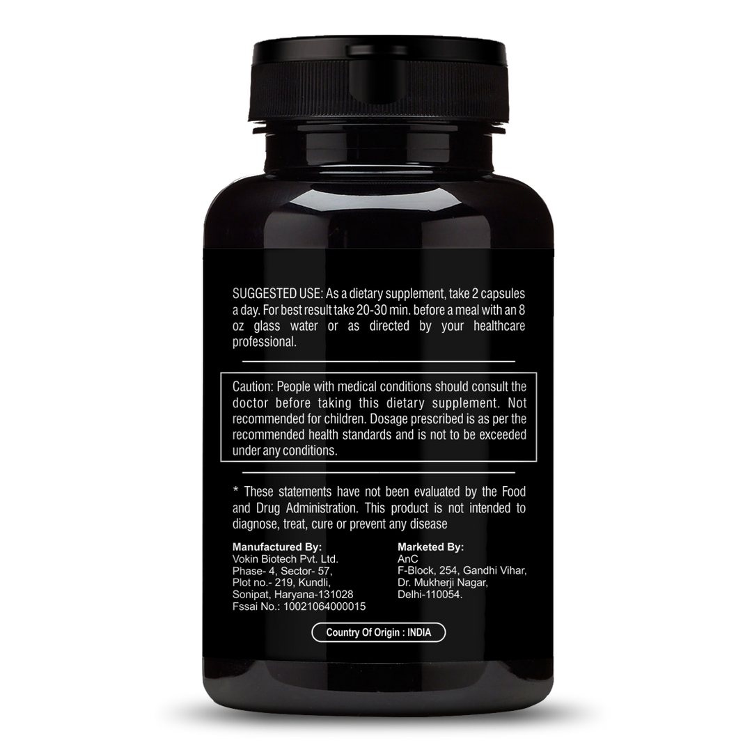 ANC High Absorption CoQ10 with Turmeric - Antioxidant Nutritional Supplements, Heart Health & Healthy Brain Function -Ubiquinol for Mitochondrial Health - Extra Strength Coenzyme Q10 200mg 60 Capsules