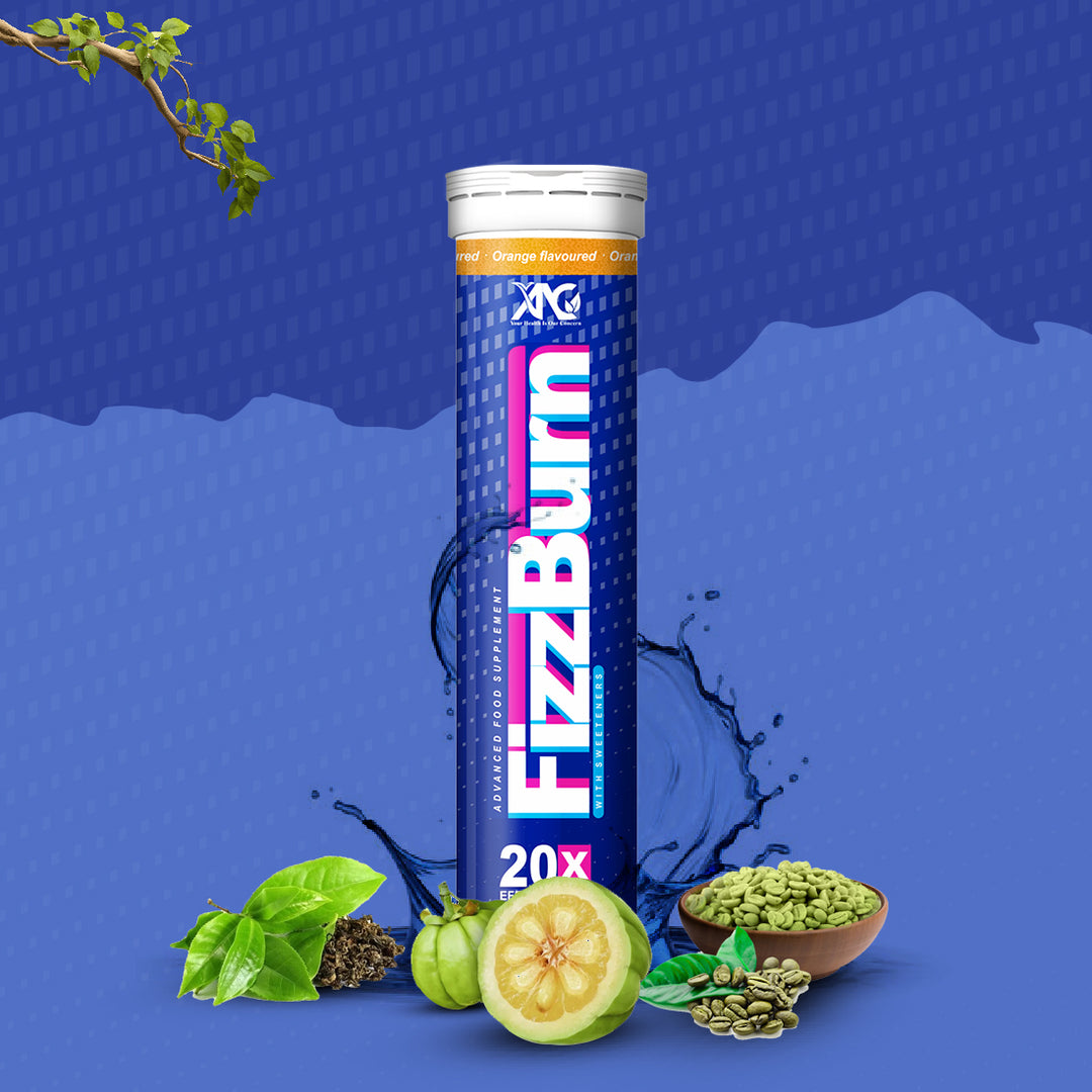 ANC FizzBurn Fat Burner for Men & Women - for Effective Weight Loss and Fat Burning Results | Target Stubborn Belly Fat, Boost Ketosis, and Enhance Energy Levels 20 Effervescent Tablets
