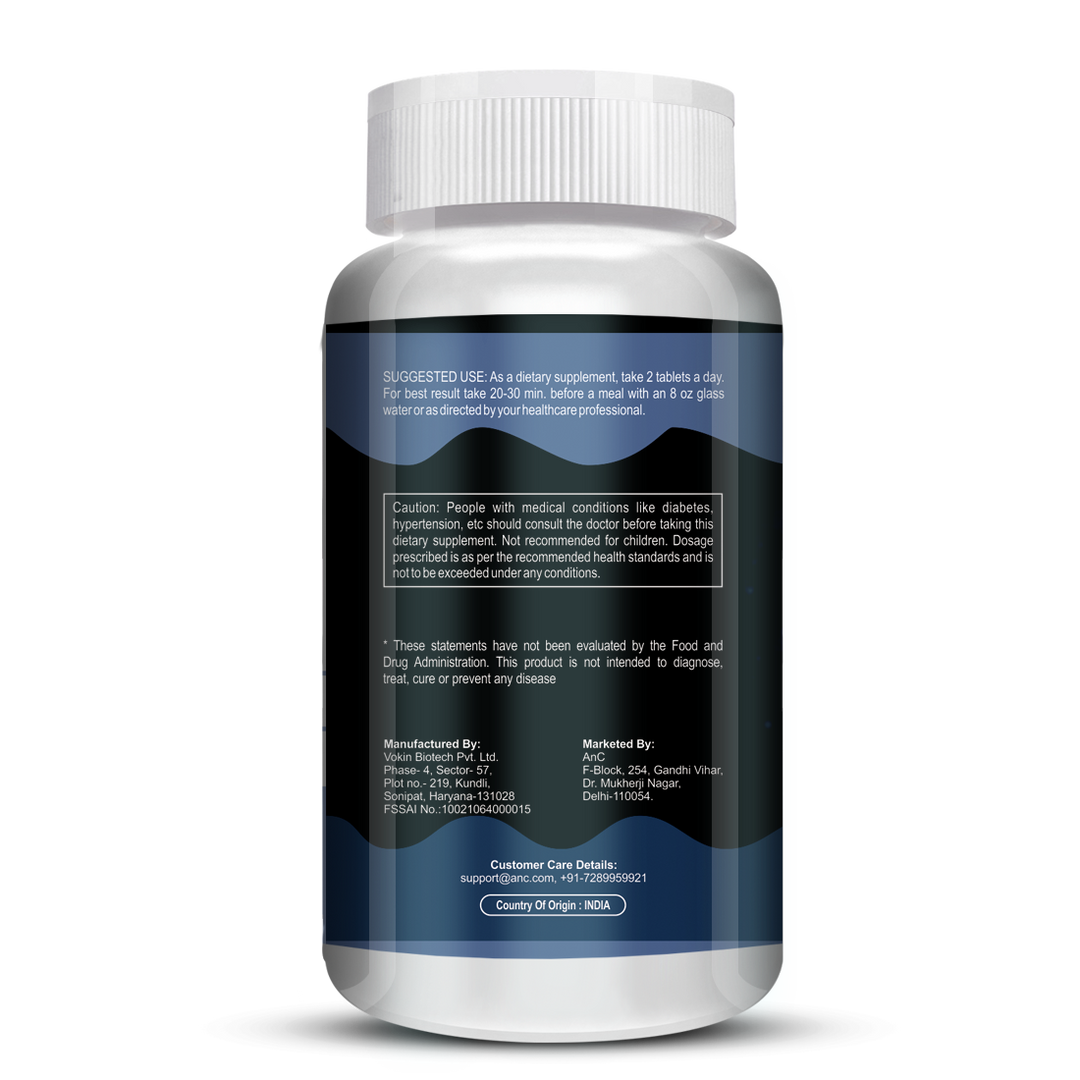 ANC Vision Eye Vitamins good for Eyes with Lutein & Zeaxanthin | Fights Low Eye Vision, Dry Eyes & Retina 90 Tablets