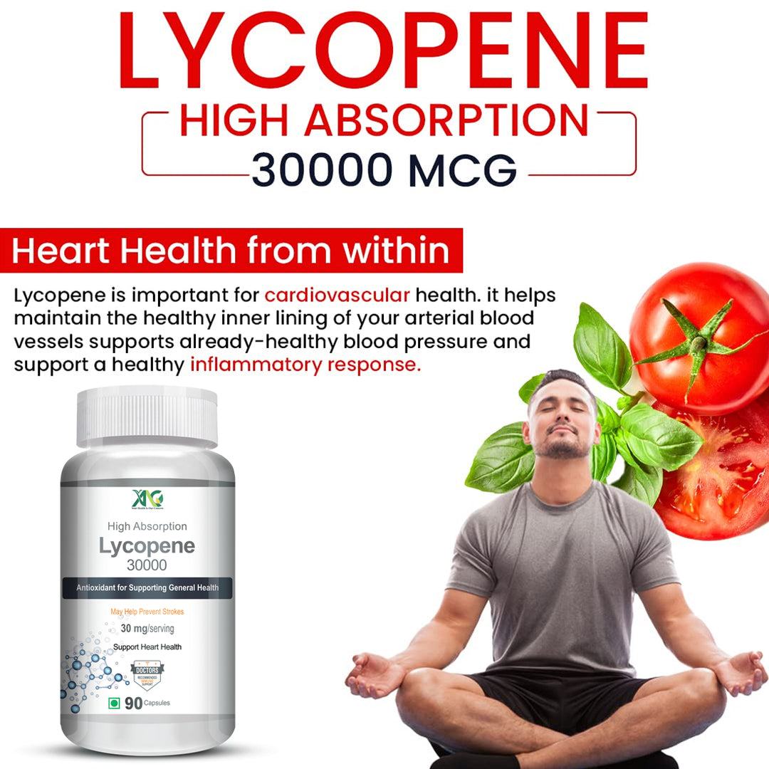 ANC Lycopene 30mg, Support Heart health 90 Capsules