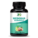 Load image into Gallery viewer, ANC Medohar Guggulu Ayurvedic Capsule. Enriched with Guggulu, Triphala, Trikatu, Castor. 1 Bottle, 60 Capsules
