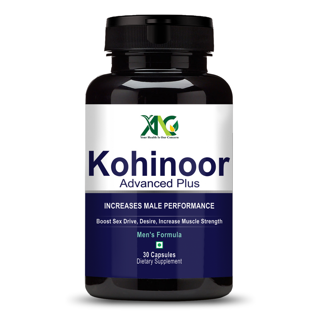 ANC Kohinoor Advance Plus Veg 30 Capsules Help In Support Men Health