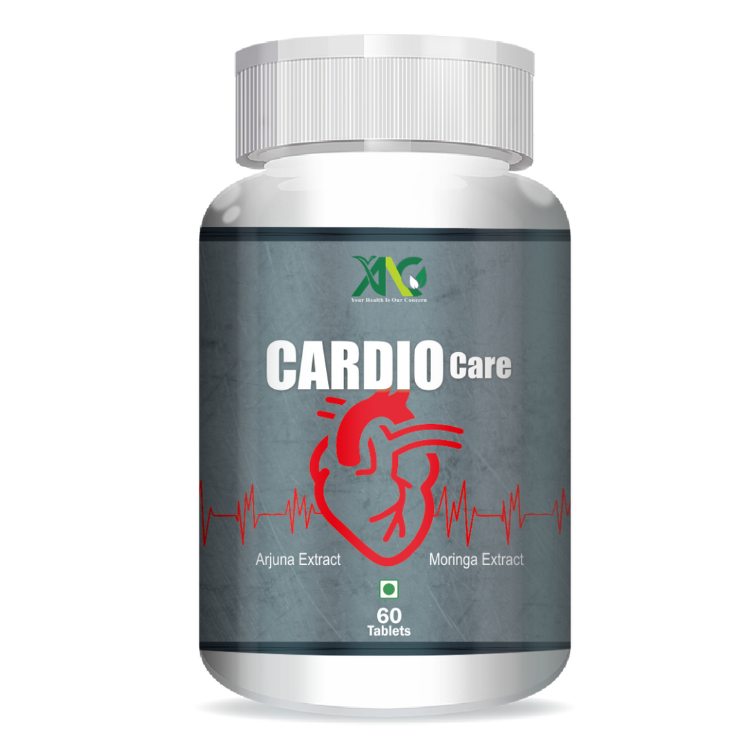 ANC Cardio Care Arjuna Extract & Moringa Extract for Heart Health & Cholesterol Control 60 Tablets for Men & Women