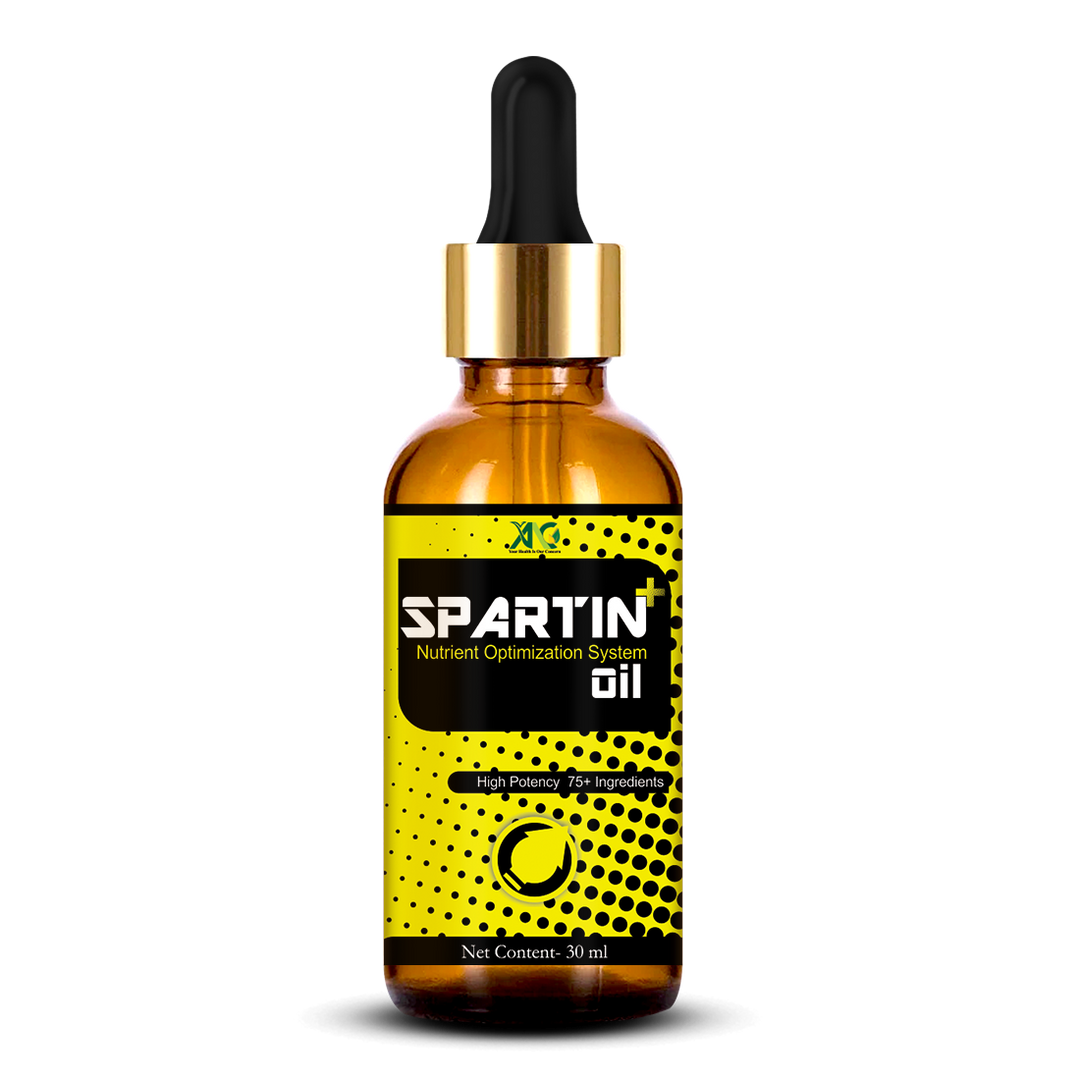 ANC Spartin Oil for Men | Stamina Booster & Energy Support | Enhances Performance, Vitality & Strength | Muscle & Endurance Support | Enriched with Saponins 30 ML