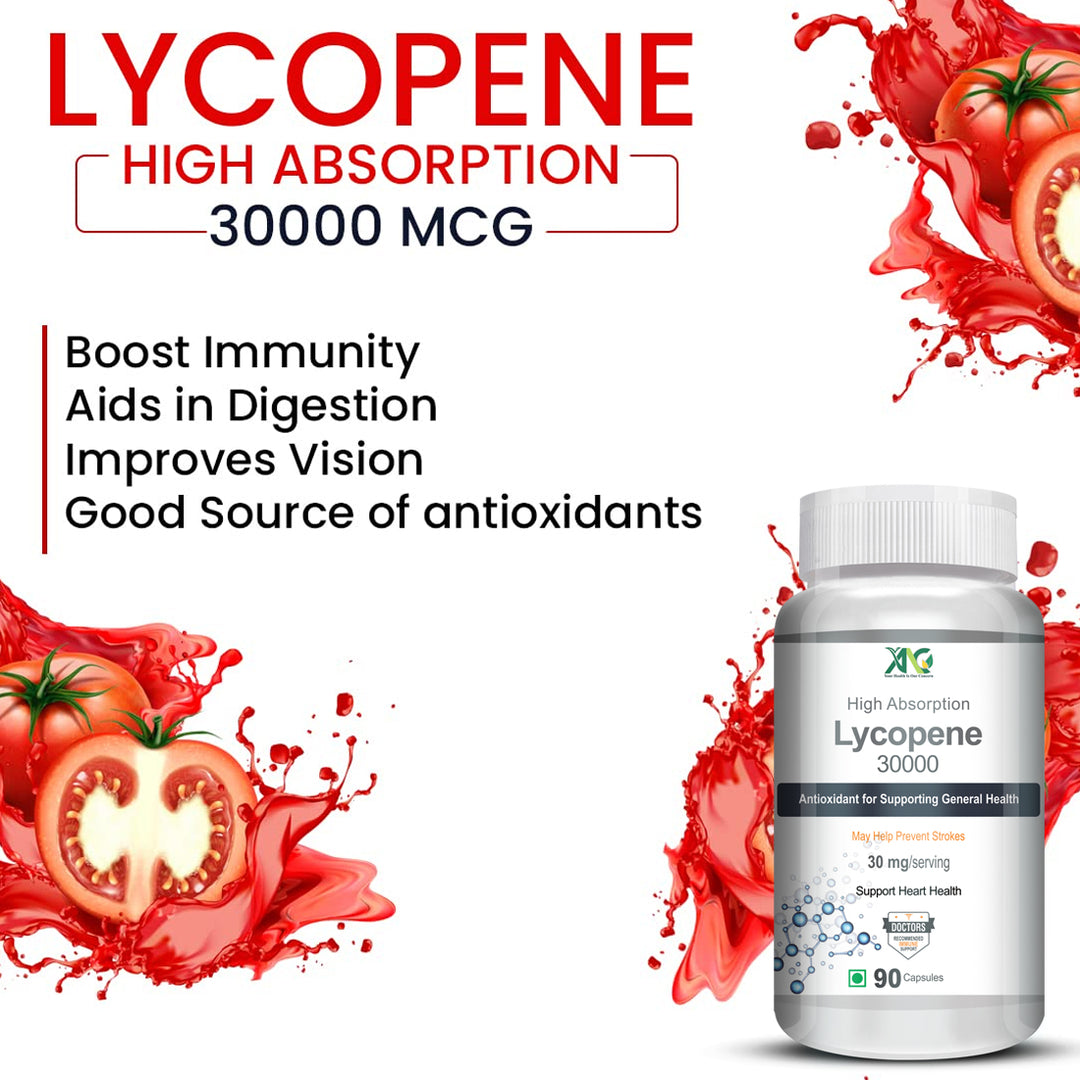ANC Lycopene 30mg, Support Heart health 90 Capsules