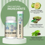 Load image into Gallery viewer, ANC Keto Extreme 60 Capsules &amp; Effervescent Water Soluble 20 Tablets Ketogenic Weight Loss Formula with Garcinia Cambogia Extract Fat Burner | Metabolism Booster
