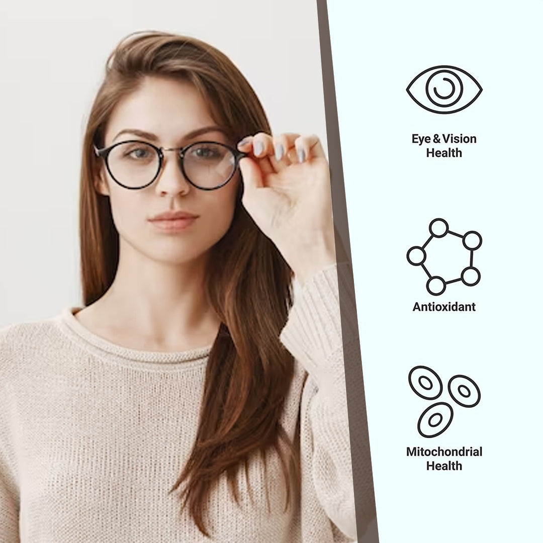ANC Vision Eye Vitamins good for Eyes with Lutein & Zeaxanthin | Fights Low Eye Vision, Dry Eyes & Retina 90 Tablets