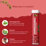 Load image into Gallery viewer, ANC Ashwagandha Tablets For Vitality &amp; Relieves Stress, Naturally Boosts Energy &amp; Stamina, Improves Immune System 20 Effervescent Tablets
