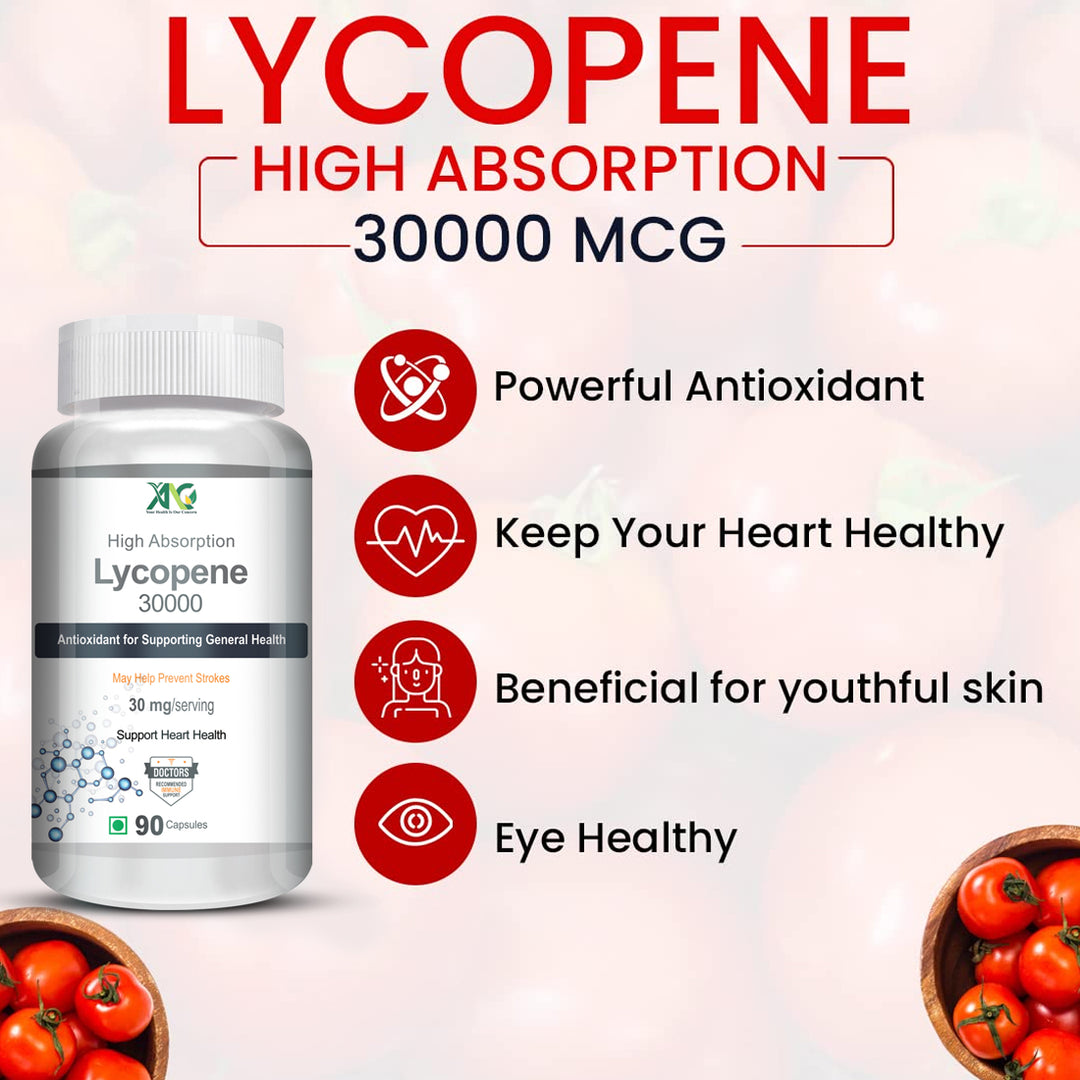 ANC Lycopene 30mg, Support Heart health 90 Capsules