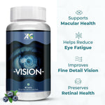 Load image into Gallery viewer, ANC Vision Eye Vitamins good for Eyes with Lutein &amp; Zeaxanthin | Fights Low Eye Vision, Dry Eyes &amp; Retina 90 Tablets
