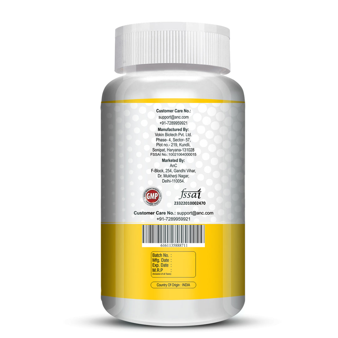 ANC Lutein & Zeaxanthin For Fights Low Eye Vision, Dry Eyes & Retina Health Protects from UV & Blue Light Defence 90 Capsules