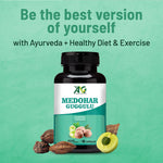 Load image into Gallery viewer, ANC Medohar Guggulu Ayurvedic Capsule. Enriched with Guggulu, Triphala, Trikatu, Castor. 1 Bottle, 60 Capsules
