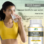 Load image into Gallery viewer, ANC PCOS Supplement - 40:1 Ratio 2000mg Myo-Inositol to 50mg with PCOS Vitamins &amp; Minerals for women 60 Capsules
