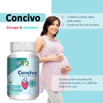 Load image into Gallery viewer, ANC Concivo Women fertility supplement | Facilitate natural coception | Natural conceive tablets | Fertility booster tablets | Nutrition For Women Planning Pregnancy | Supports Timely Ovulation | 60 Veg Tablets
