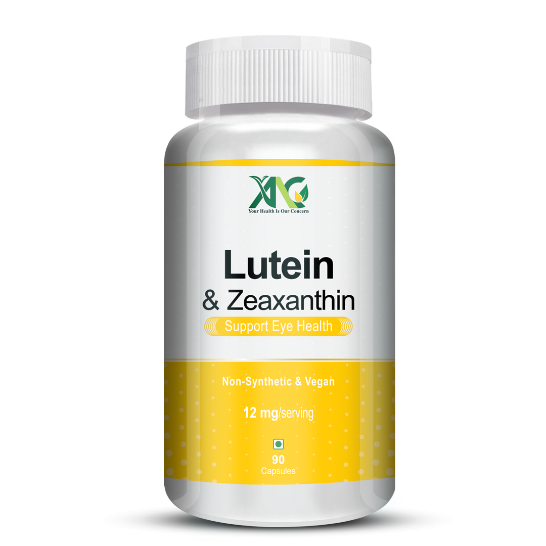 ANC Lutein & Zeaxanthin For Fights Low Eye Vision, Dry Eyes & Retina Health Protects from UV & Blue Light Defence 90 Capsules