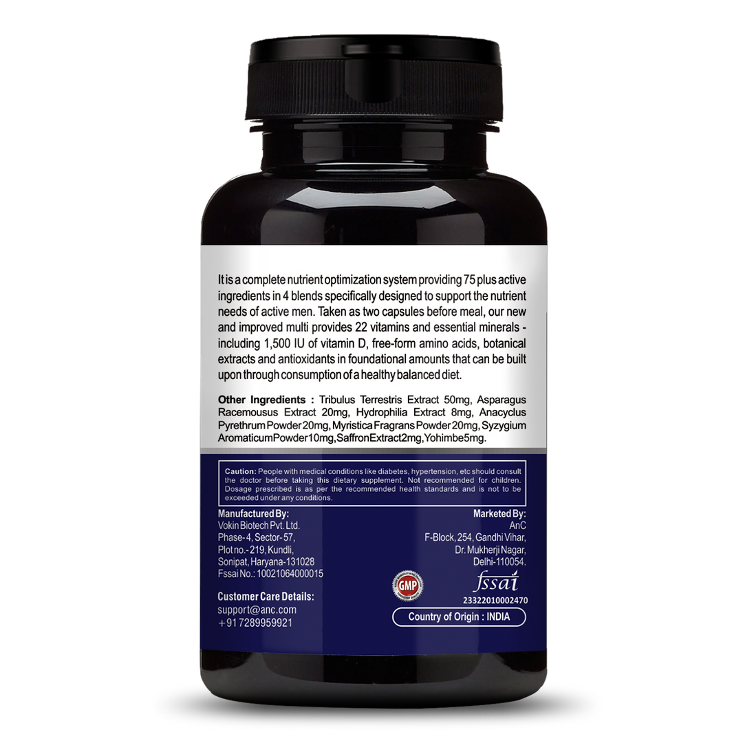 ANC Kohinoor Advance Plus Veg 30 Capsules Help In Support Men Health