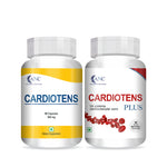 Load image into Gallery viewer, ANC CARDIOTENS &amp; CARDIOTENS PLUS WIth Arjuna Extract &amp; Moringa Extract For Heart Health Supplement, Antioxidants 60 Capsules (Pack of 2)
